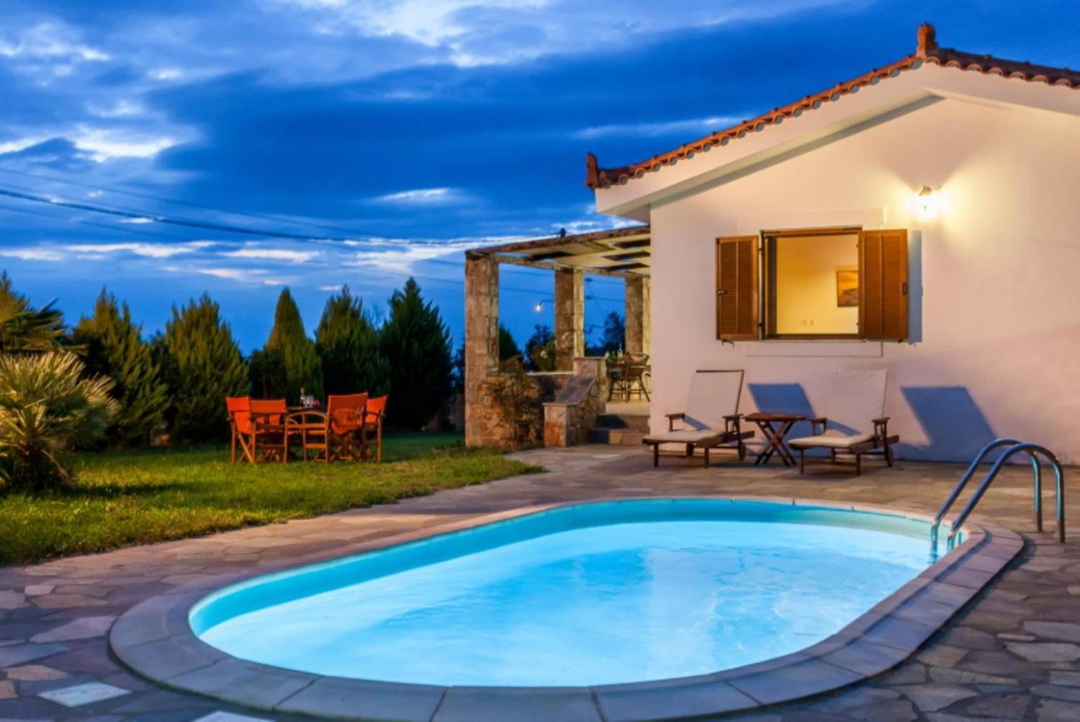 Villa Katerina Panormos  Eksteriør bilde