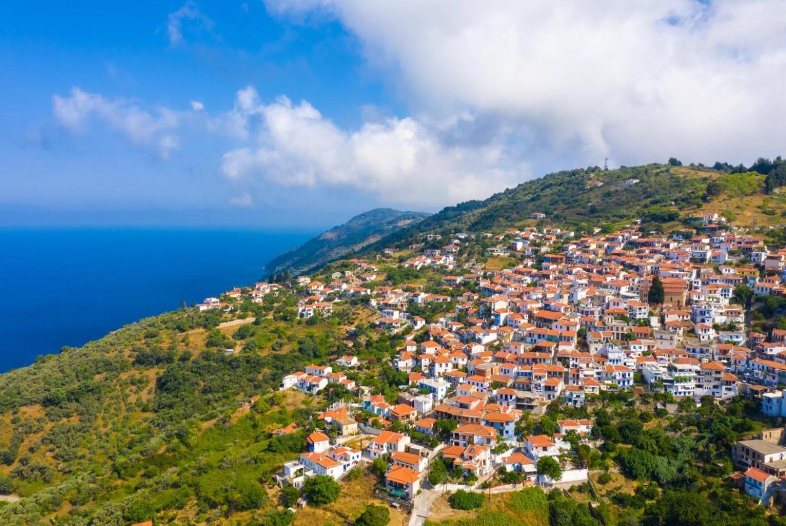Villa Katerina Panormos  Eksteriør bilde