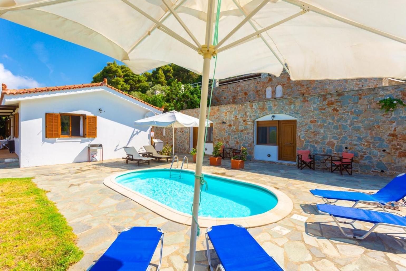 Villa Katerina Panormos  Eksteriør bilde
