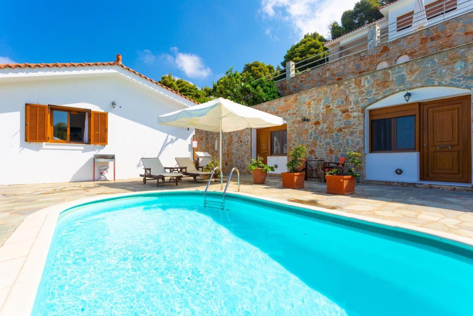 Villa Katerina Panormos  Eksteriør bilde