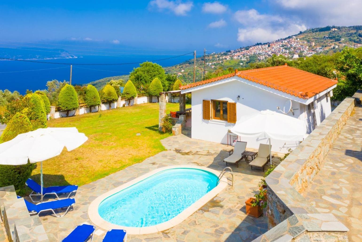 Villa Katerina Panormos  Eksteriør bilde