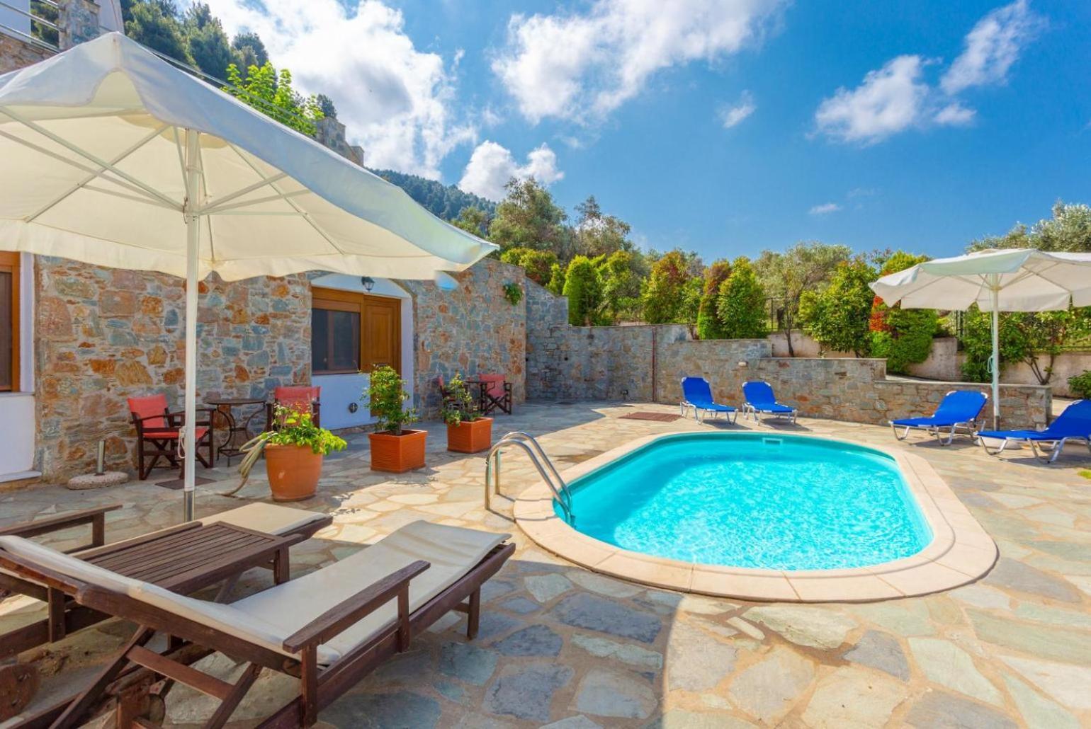 Villa Katerina Panormos  Eksteriør bilde